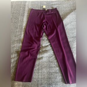 Vtg Chico's Fantasia Sandi Reg Pant Casual Career Mosaic Plum Pullon Pants Sz 3